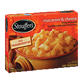 Stouffer's Simple Dishes macaroni & cheese; freshly made pasta in 100% real cheddar cheese sauce Left Picture